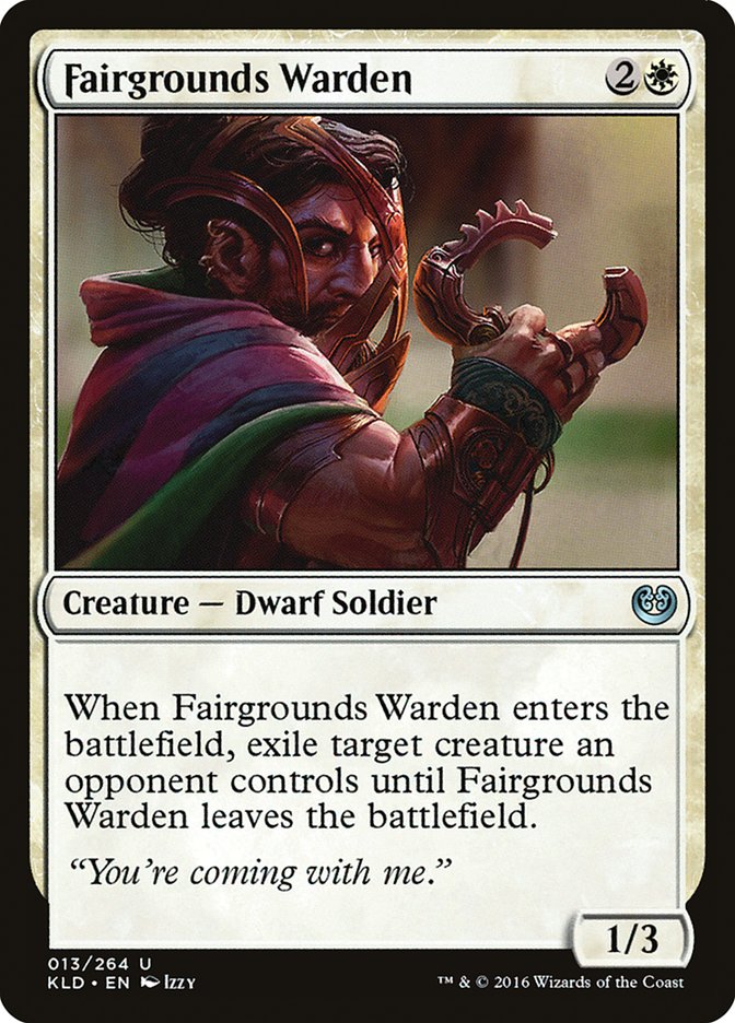 Fairgrounds Warden [Kaladesh] - The Mythic Store | 24h Order Processing