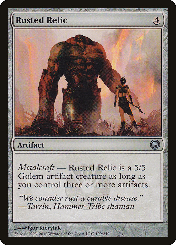 Rusted Relic [Scars of Mirrodin] - The Mythic Store | 24h Order Processing