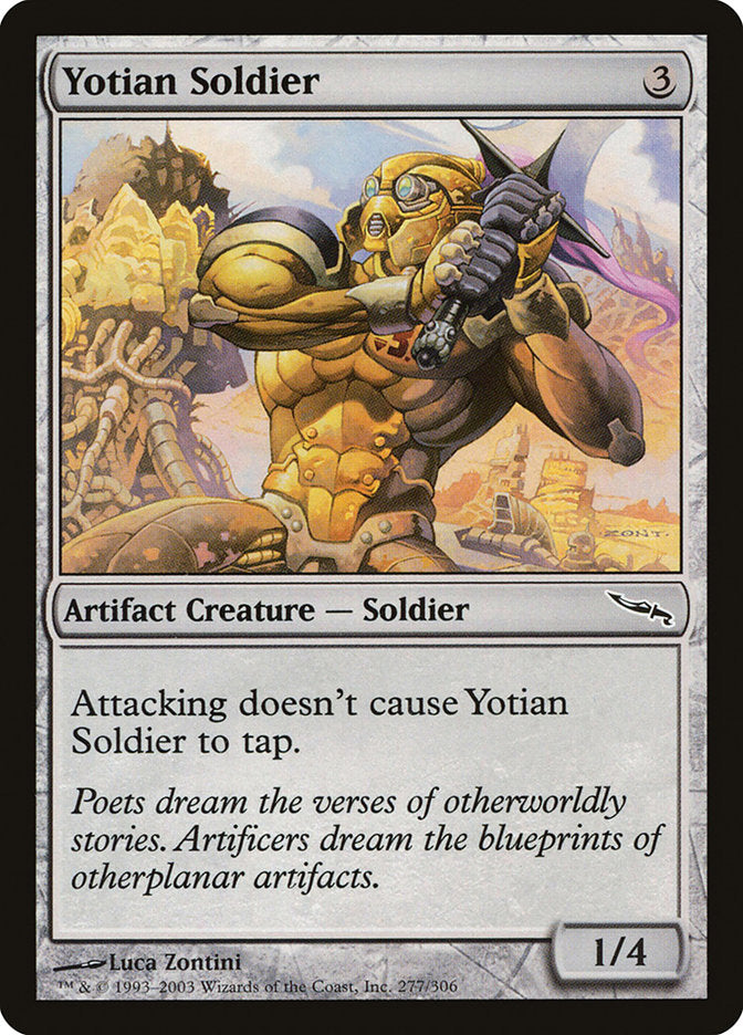 Yotian Soldier [Mirrodin] - The Mythic Store | 24h Order Processing