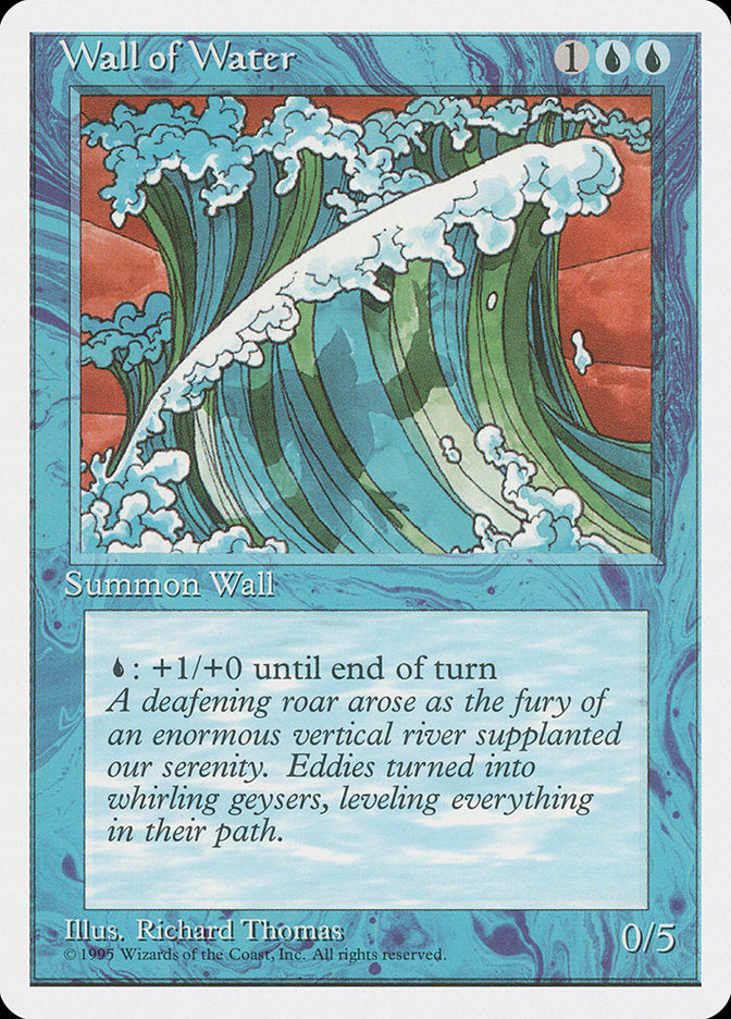 Wall of Water [Fourth Edition] - The Mythic Store | 24h Order Processing
