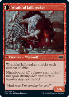 Weary Prisoner // Wrathful Jailbreaker [Innistrad: Crimson Vow] - The Mythic Store | 24h Order Processing