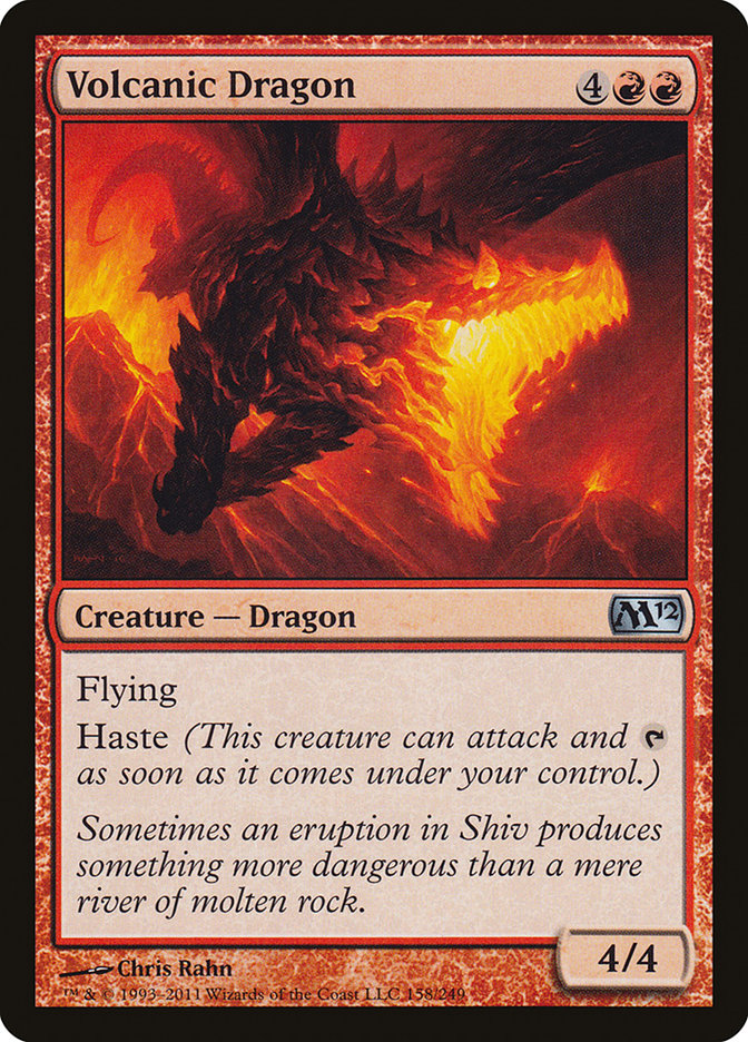 Volcanic Dragon [Magic 2012] - The Mythic Store | 24h Order Processing