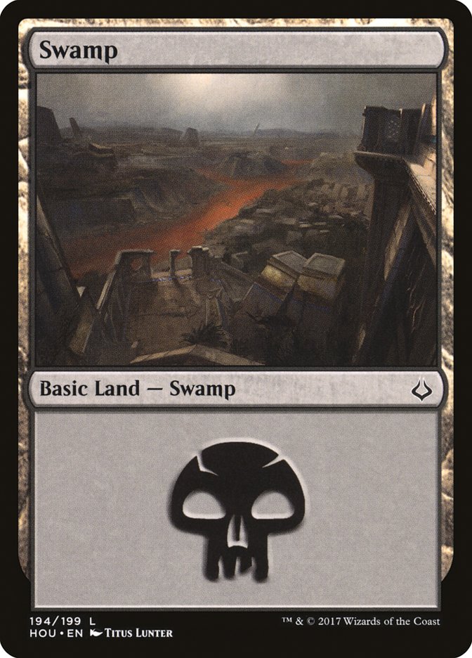 Swamp (194) [Hour of Devastation] - The Mythic Store | 24h Order Processing