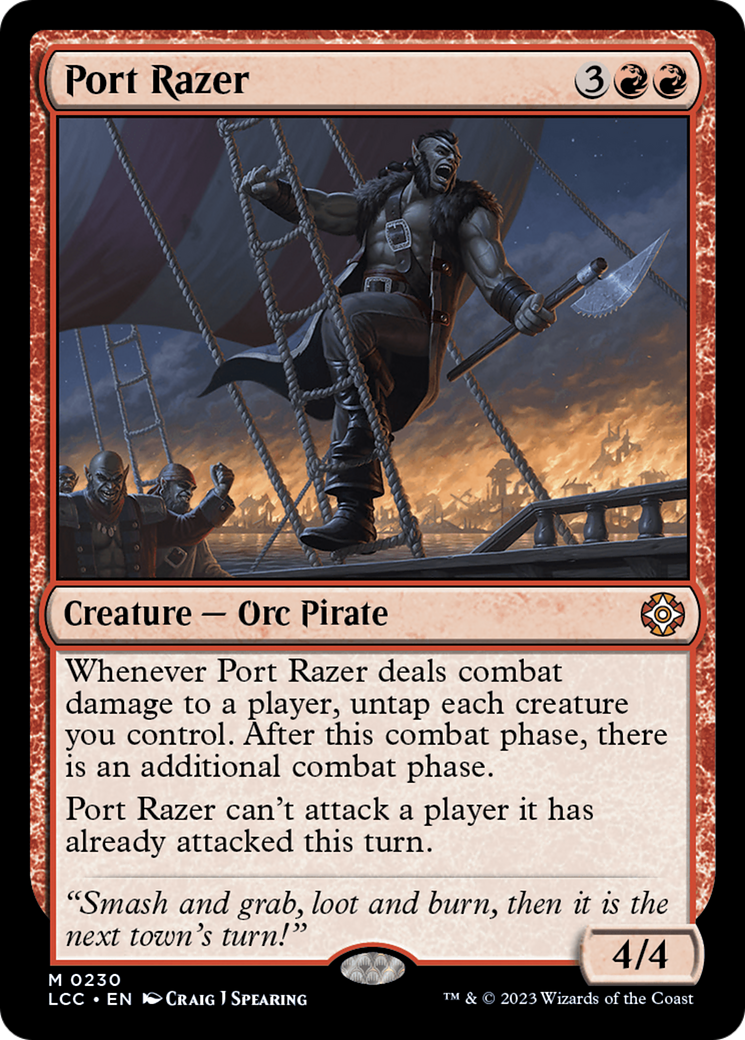Port Razer [The Lost Caverns of Ixalan Commander] - The Mythic Store | 24h Order Processing
