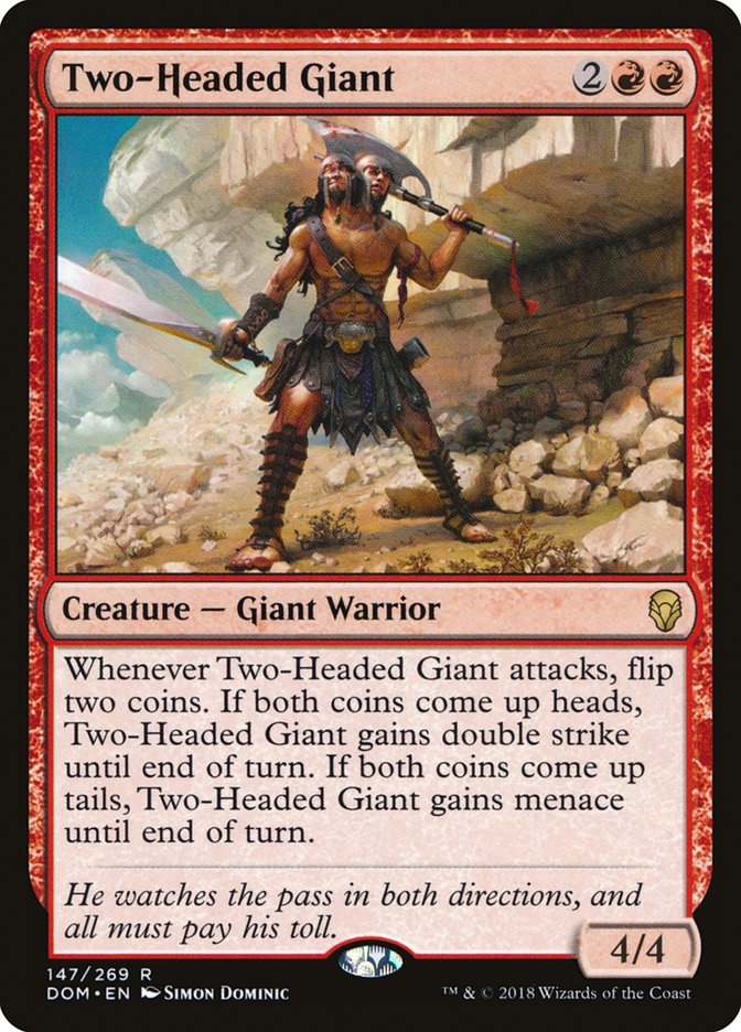 Two-Headed Giant [Dominaria] - The Mythic Store | 24h Order Processing