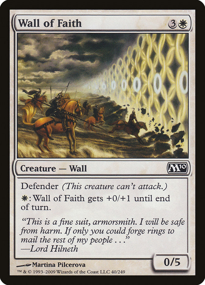 Wall of Faith [Magic 2010] - The Mythic Store | 24h Order Processing