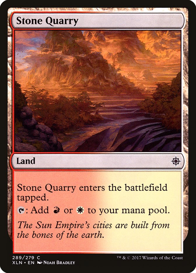 Stone Quarry [Ixalan] - The Mythic Store | 24h Order Processing