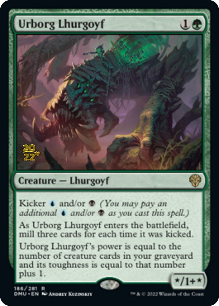 Urborg Lhurgoyf [Dominaria United Prerelease Promos] - The Mythic Store | 24h Order Processing