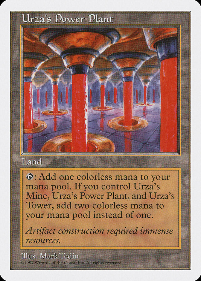 Urza's Power Plant [Fifth Edition] - The Mythic Store | 24h Order Processing