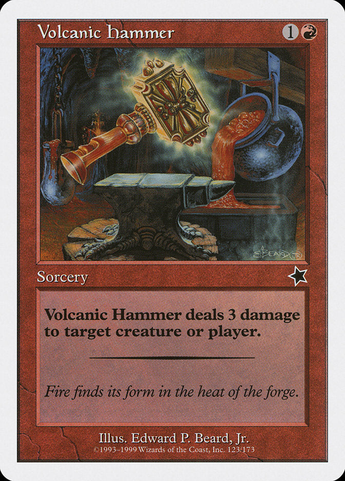 Volcanic Hammer [Starter 1999] - The Mythic Store | 24h Order Processing