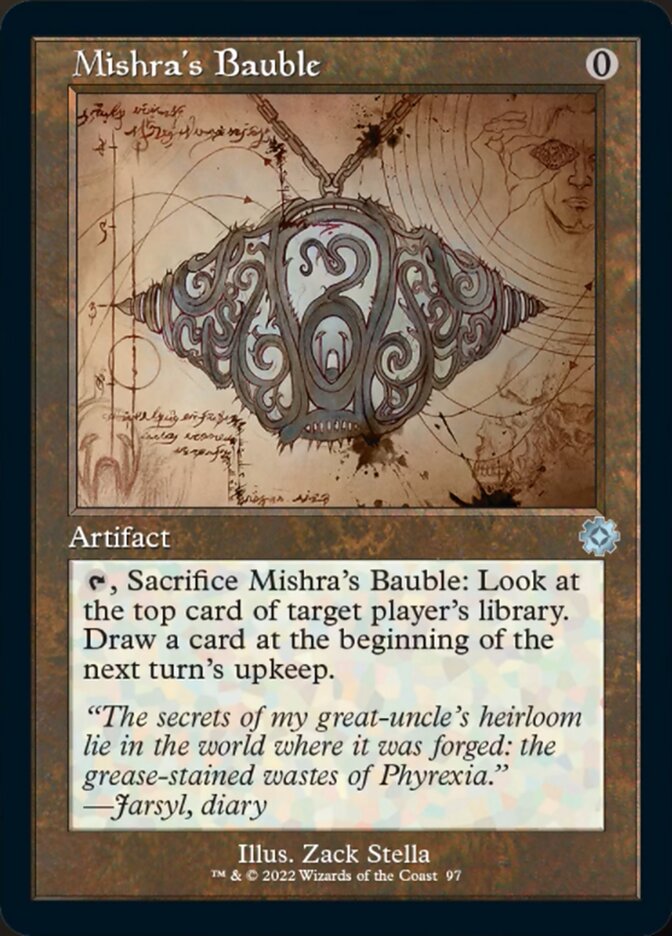 Mishra's Bauble (Retro Schematic) [The Brothers' War Retro Artifacts] - The Mythic Store | 24h Order Processing