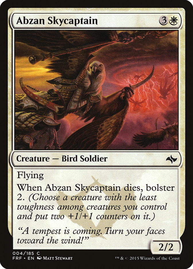 Abzan Skycaptain [Fate Reforged] - The Mythic Store | 24h Order Processing