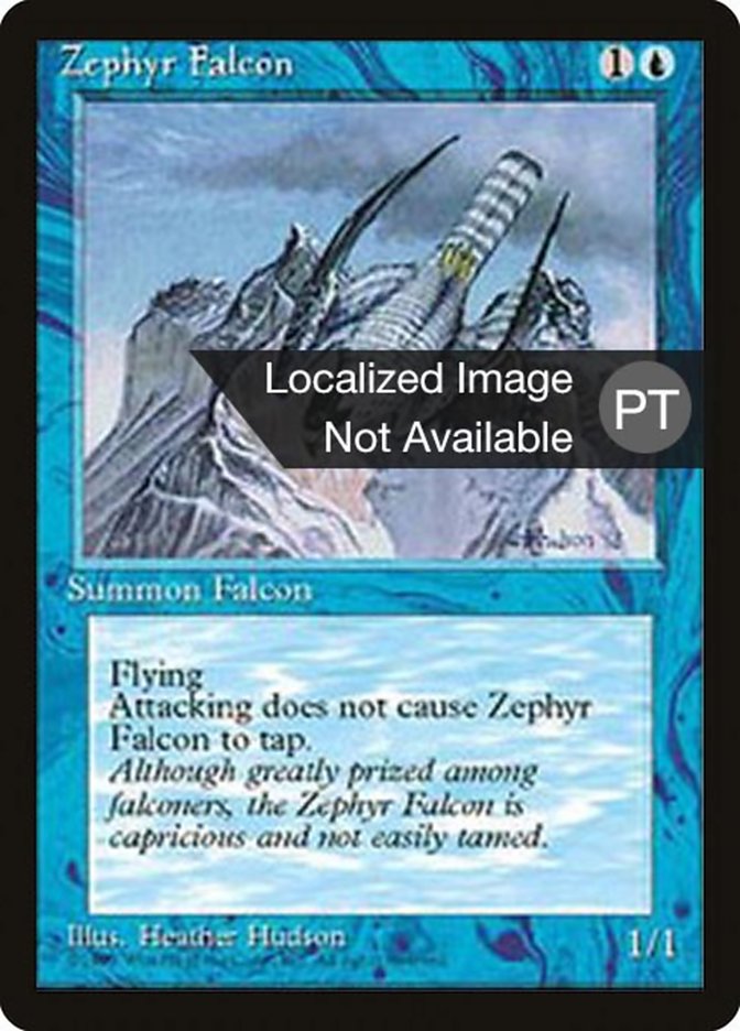 Zephyr Falcon [Fourth Edition (Foreign Black Border)] - The Mythic Store | 24h Order Processing