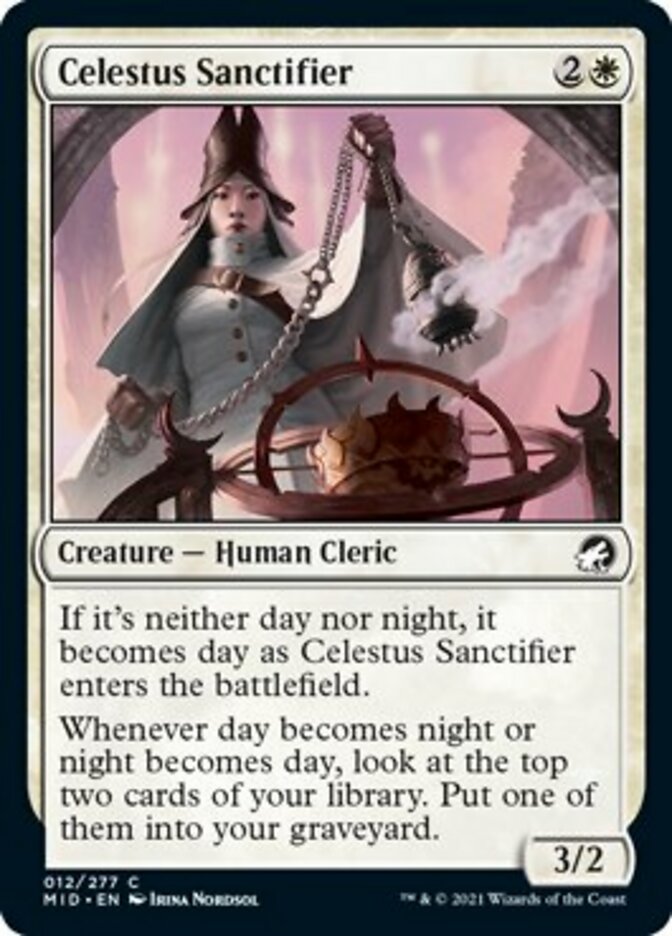 Celestus Sanctifier [Innistrad: Midnight Hunt] - The Mythic Store | 24h Order Processing