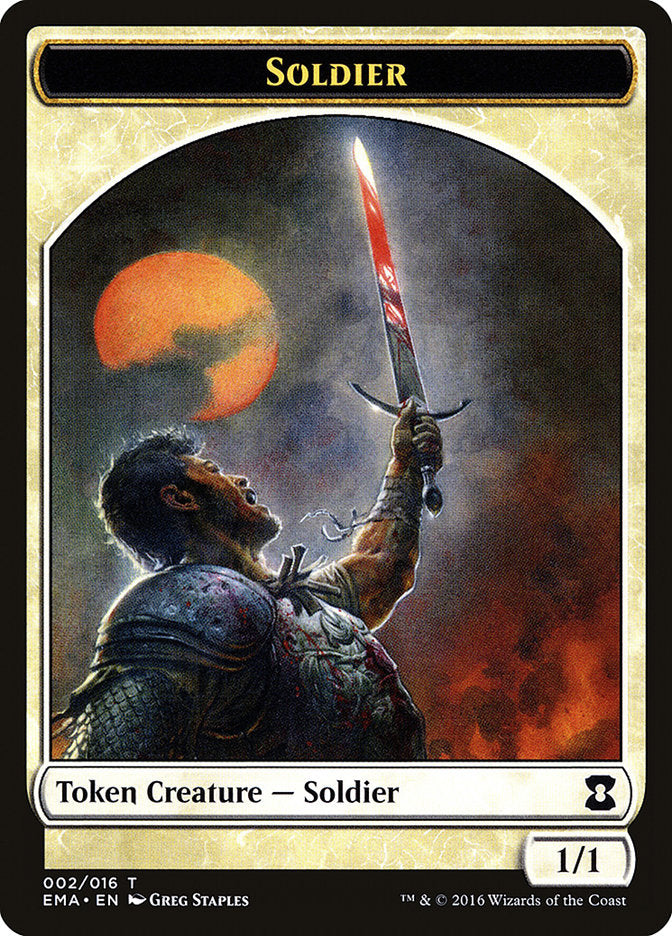 Soldier Token [Eternal Masters Tokens] - The Mythic Store | 24h Order Processing