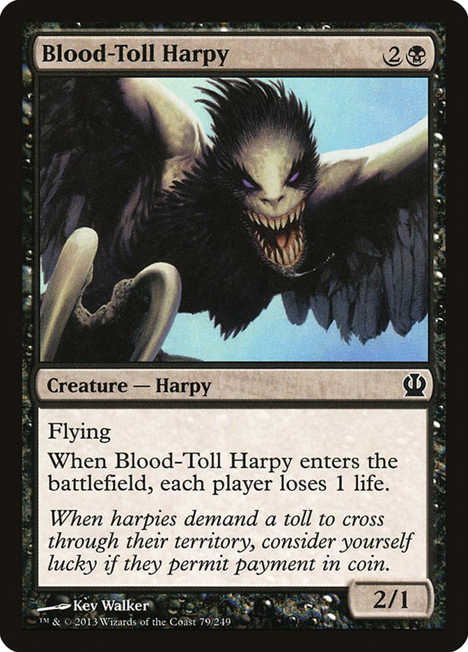 Blood-Toll Harpy [Theros] - The Mythic Store | 24h Order Processing
