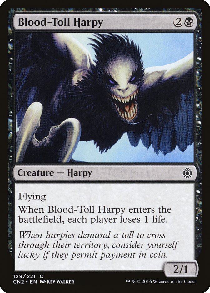 Blood-Toll Harpy [Conspiracy: Take the Crown] - The Mythic Store | 24h Order Processing