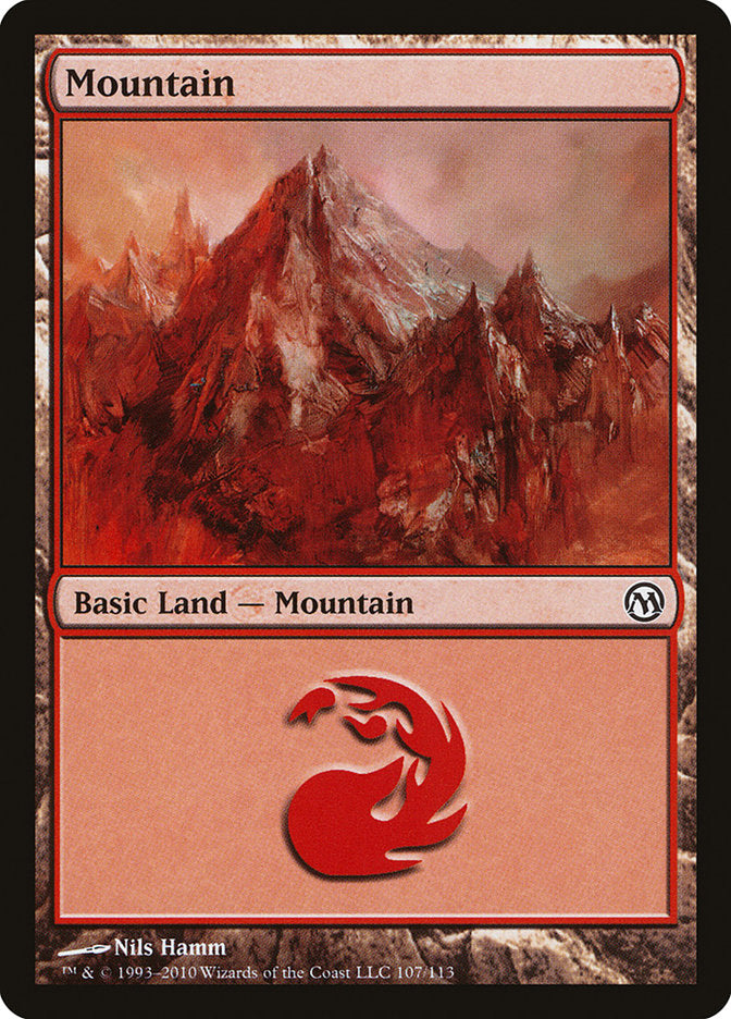 Mountain (107) [Duels of the Planeswalkers] - The Mythic Store | 24h Order Processing