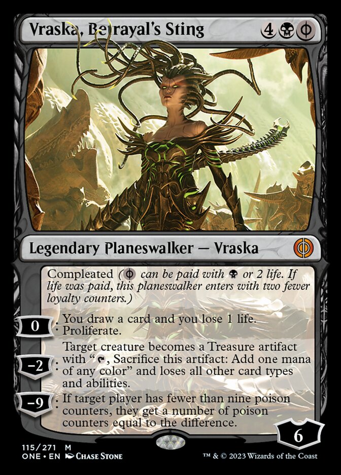 Vraska, Betrayal's Sting [Phyrexia: All Will Be One] - The Mythic Store | 24h Order Processing