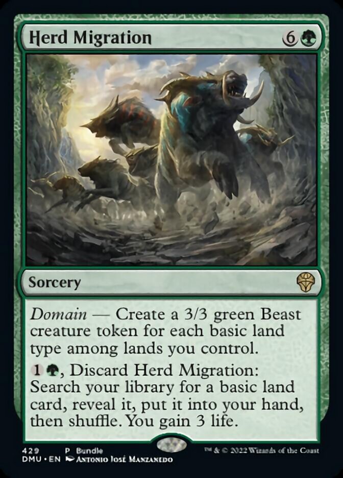 Herd Migration (Bundle) [Dominaria United] - The Mythic Store | 24h Order Processing