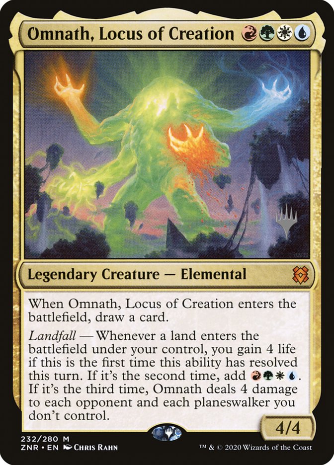 Omnath, Locus of Creation (Promo Pack) [Zendikar Rising Promos] - The Mythic Store | 24h Order Processing