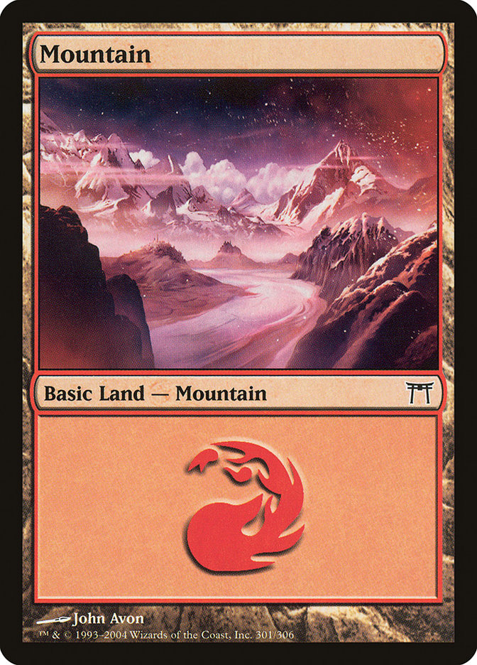 Mountain (301) [Champions of Kamigawa] - The Mythic Store | 24h Order Processing