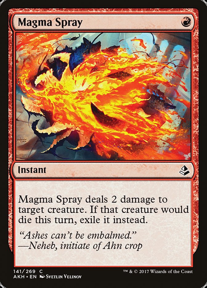 Magma Spray [Amonkhet] - The Mythic Store | 24h Order Processing