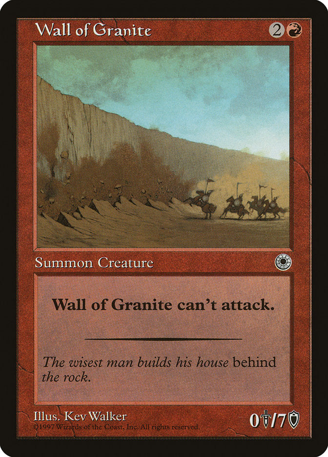 Wall of Granite [Portal] - The Mythic Store | 24h Order Processing