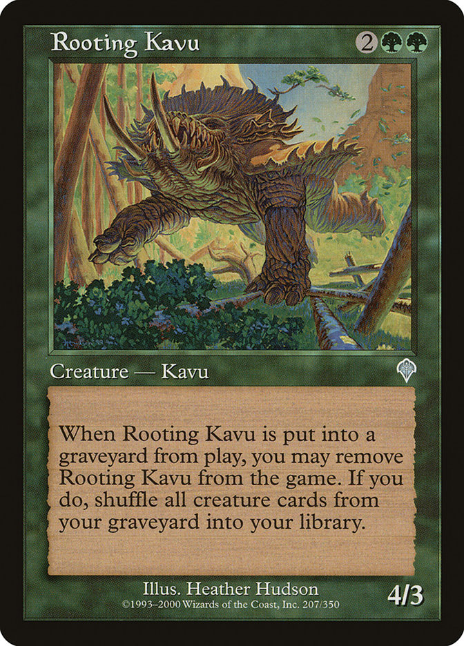 Rooting Kavu [Invasion] - The Mythic Store | 24h Order Processing