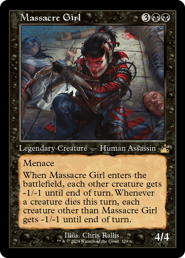 Massacre Girl (Retro) [Ravnica Remastered] - The Mythic Store | 24h Order Processing