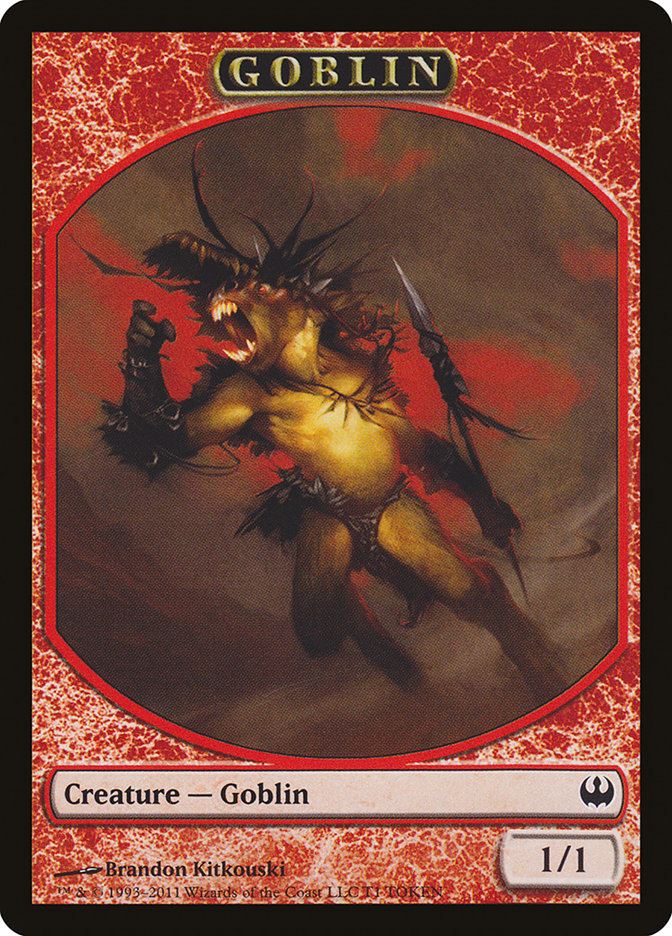 Goblin Token [Duel Decks: Knights vs. Dragons Tokens] - The Mythic Store | 24h Order Processing