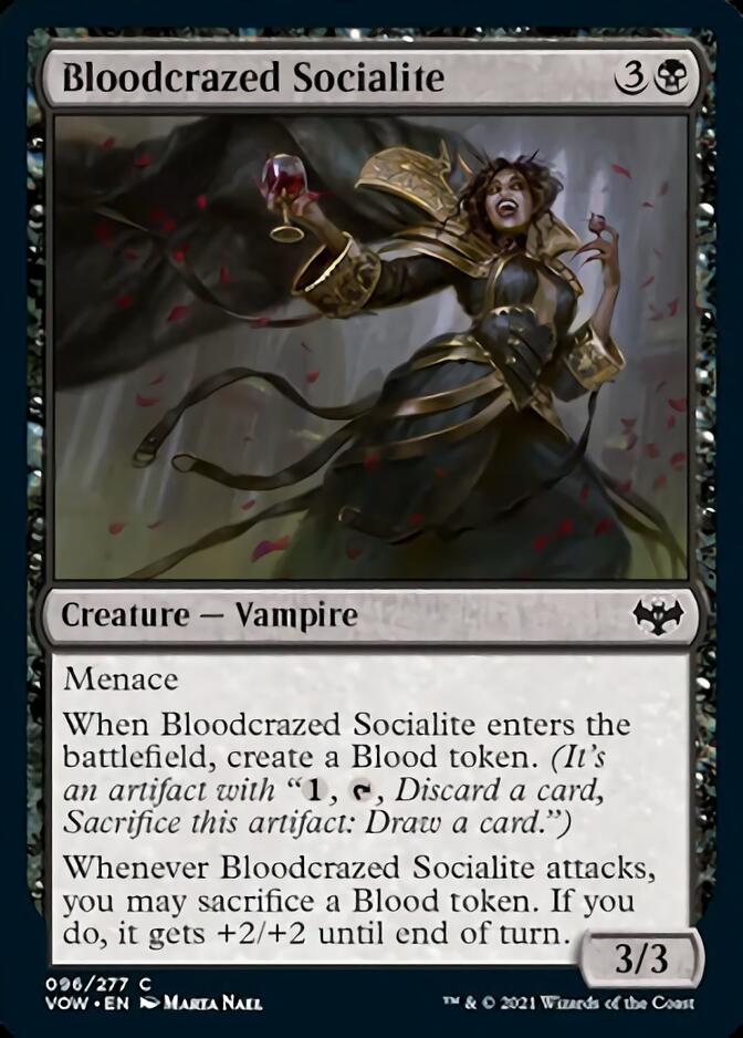 Bloodcrazed Socialite [Innistrad: Crimson Vow] - The Mythic Store | 24h Order Processing