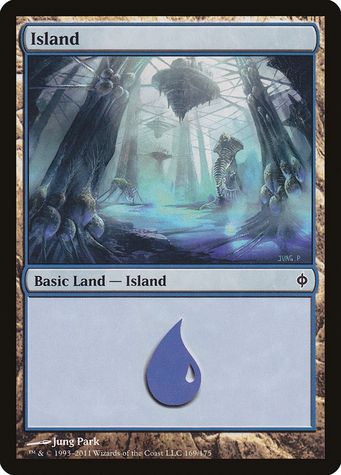 Island (169) [New Phyrexia] - The Mythic Store | 24h Order Processing