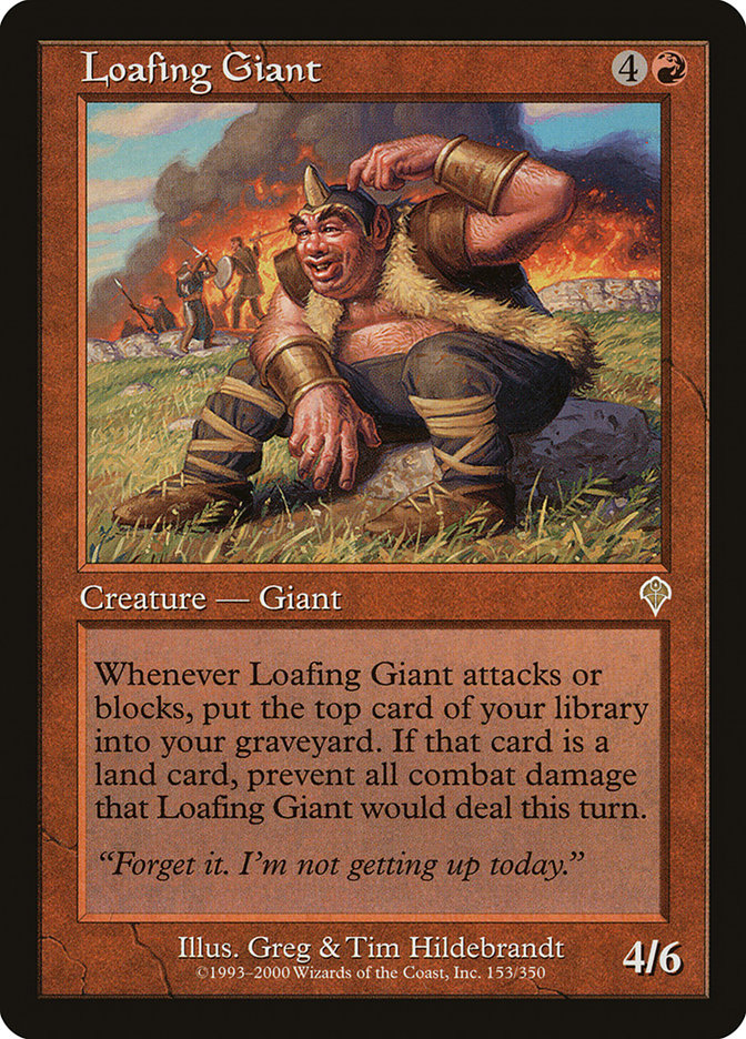 Loafing Giant [Invasion] - The Mythic Store | 24h Order Processing