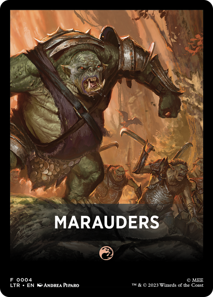 Marauders Theme Card [The Lord of the Rings: Tales of Middle-Earth Tokens] - The Mythic Store | 24h Order Processing