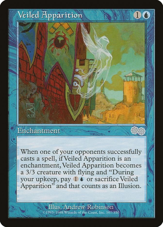 Veiled Apparition [Urza's Saga] - The Mythic Store | 24h Order Processing