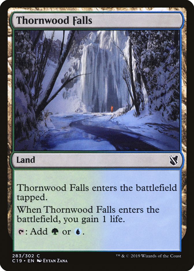 Thornwood Falls [Commander 2019] - The Mythic Store | 24h Order Processing