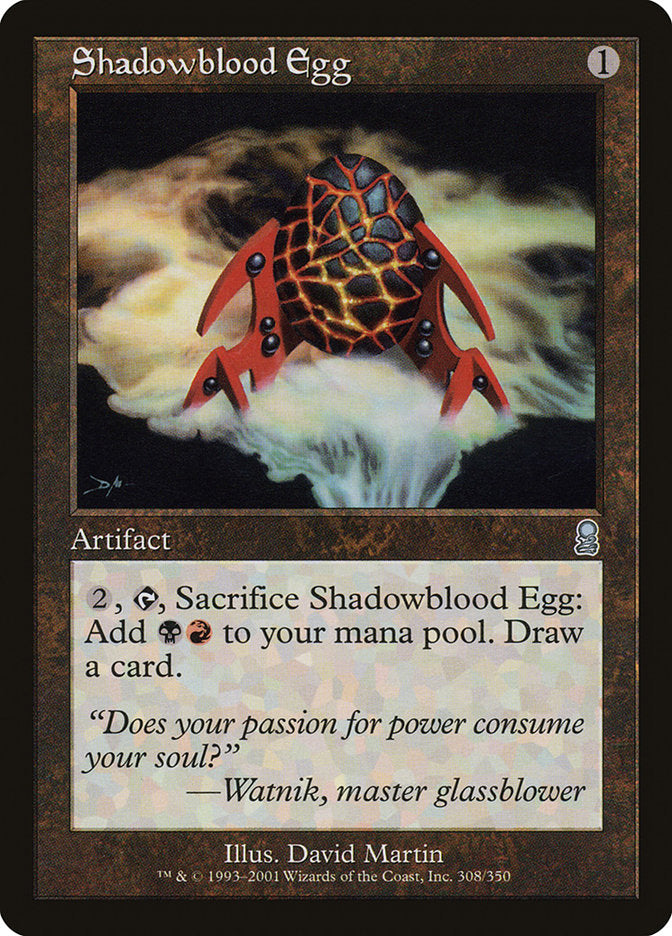 Shadowblood Egg [Odyssey] - The Mythic Store | 24h Order Processing