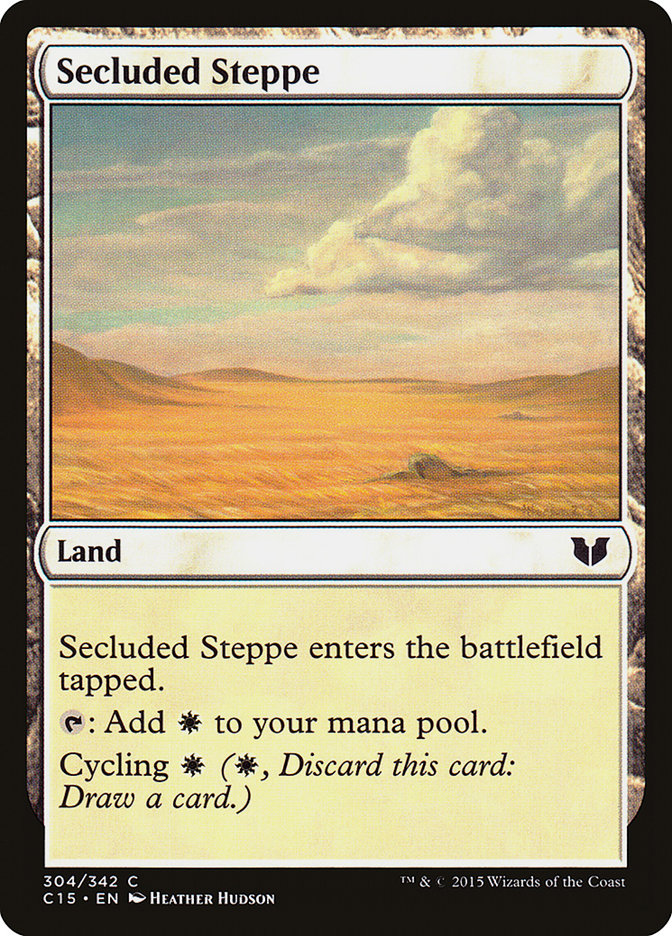 Secluded Steppe [Commander 2015] - The Mythic Store | 24h Order Processing