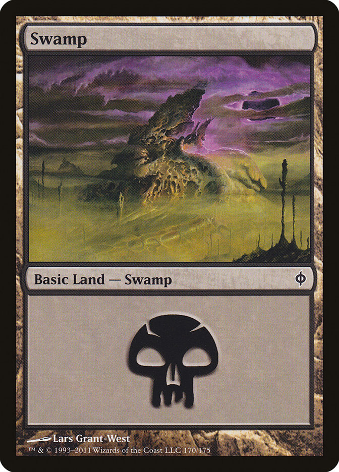 Swamp (170) [New Phyrexia] - The Mythic Store | 24h Order Processing