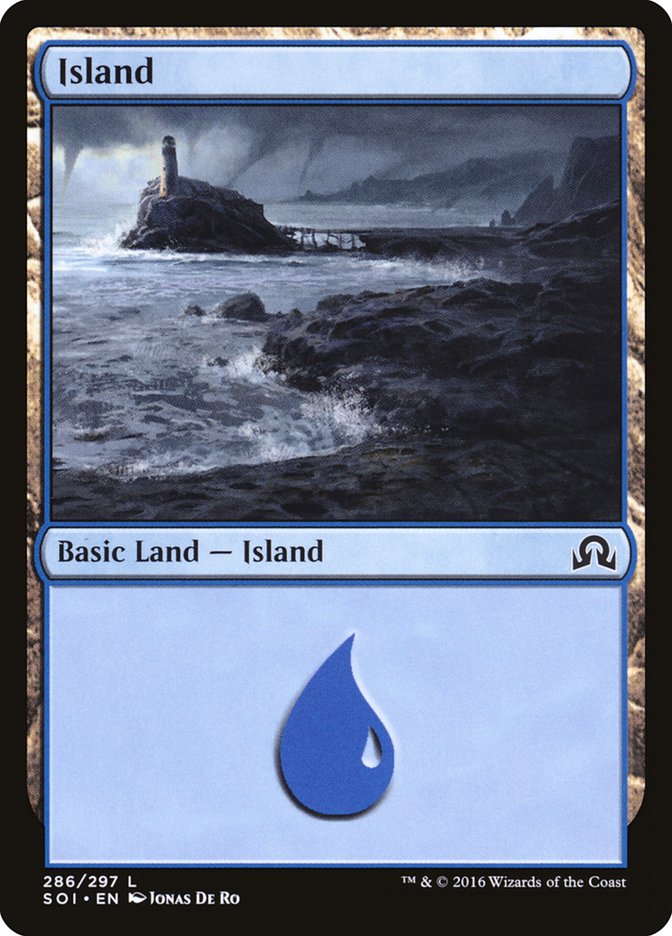 Island (286) [Shadows over Innistrad] - The Mythic Store | 24h Order Processing