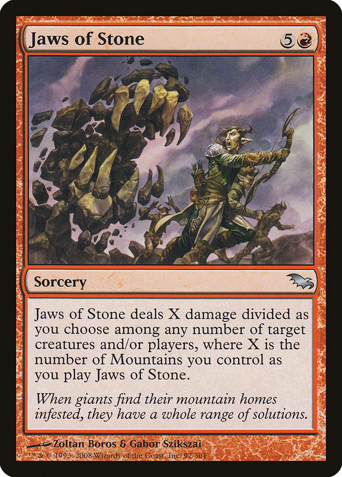 Jaws of Stone [Shadowmoor] - The Mythic Store | 24h Order Processing