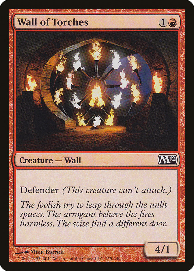 Wall of Torches [Magic 2012] - The Mythic Store | 24h Order Processing