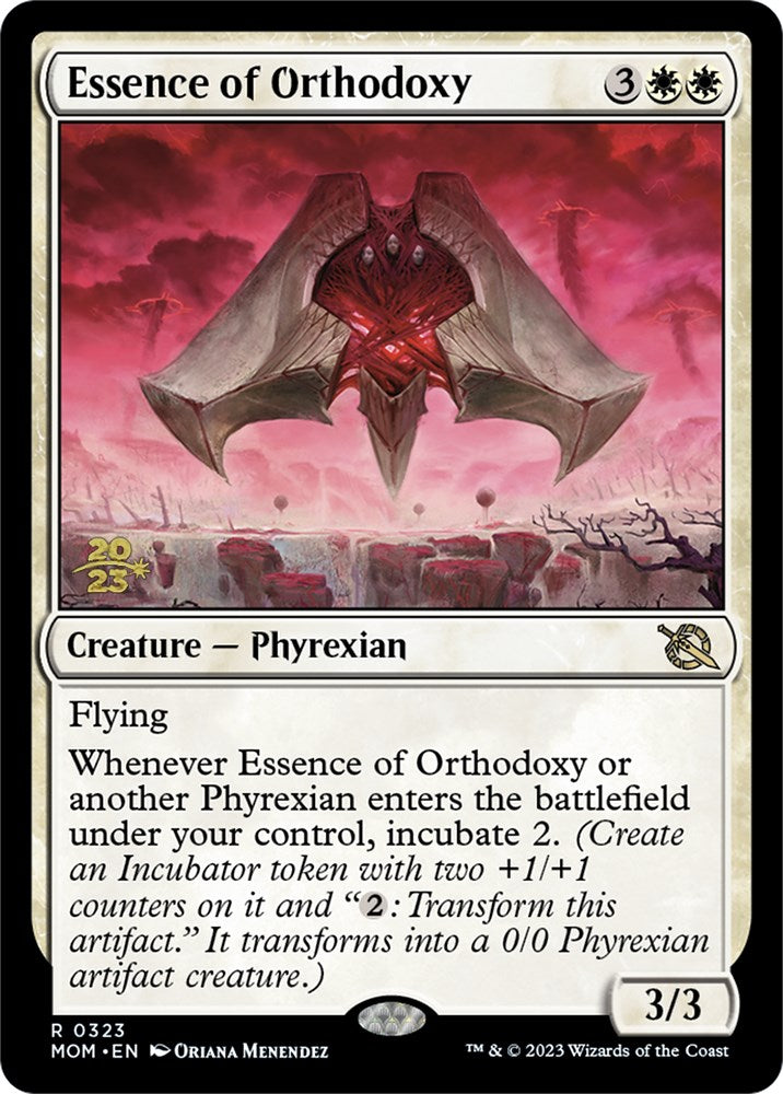 Essence of Orthodoxy [March of the Machine Prerelease Promos] - The Mythic Store | 24h Order Processing