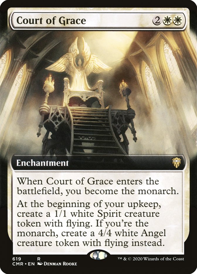 Court of Grace (Extended Art) [Commander Legends] - The Mythic Store | 24h Order Processing