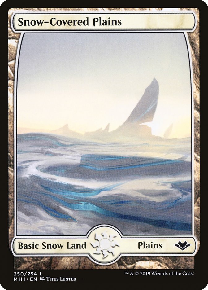 Snow-Covered Plains [Modern Horizons] - The Mythic Store | 24h Order Processing