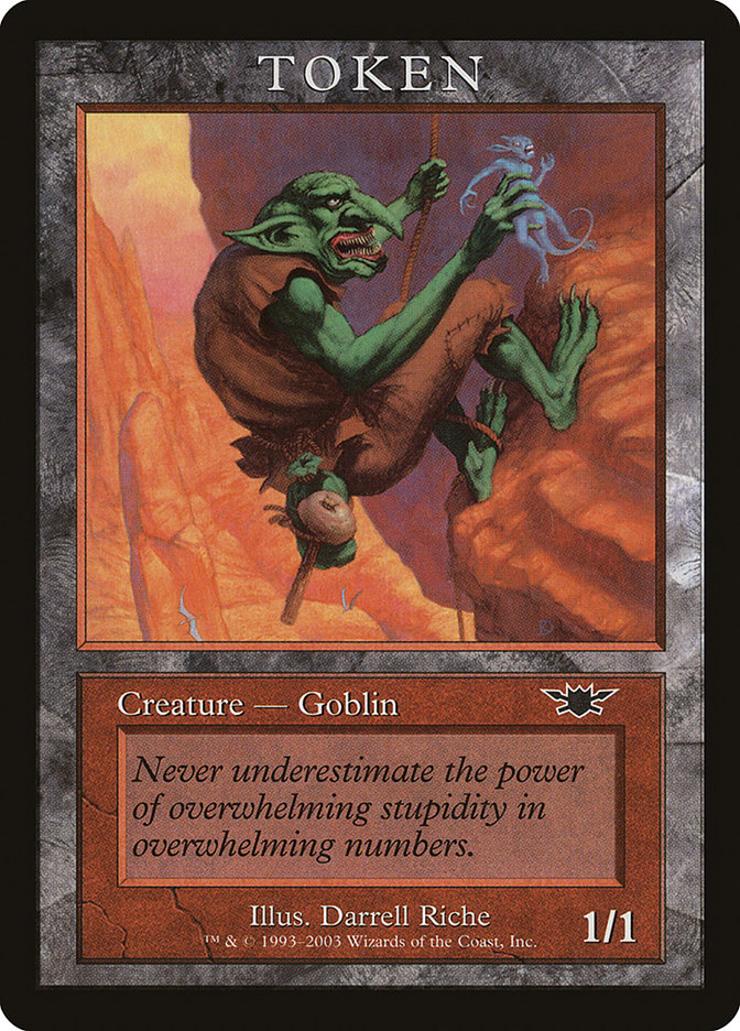 Goblin Token [Magic Player Rewards 2003] - The Mythic Store | 24h Order Processing