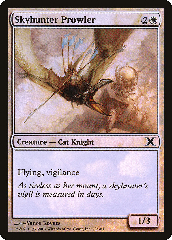 Skyhunter Prowler (Premium Foil) [Tenth Edition] - The Mythic Store | 24h Order Processing