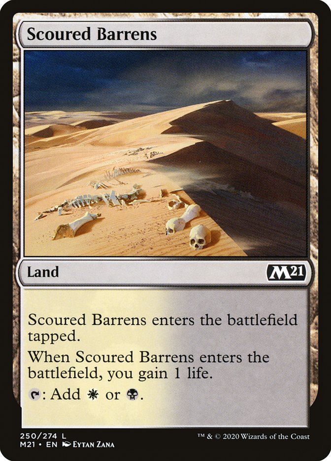 Scoured Barrens [Core Set 2021] - The Mythic Store | 24h Order Processing