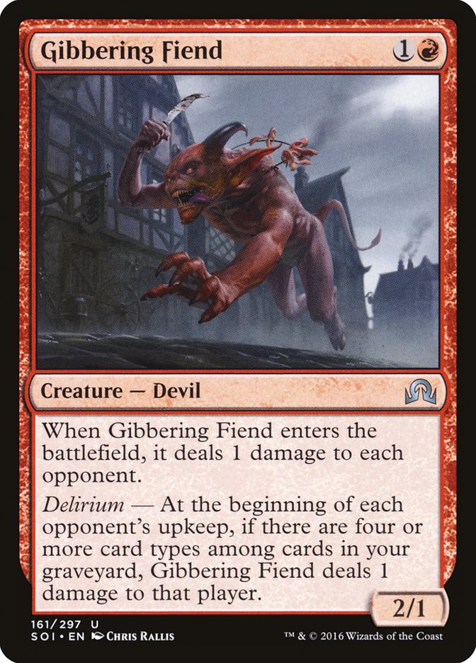 Gibbering Fiend [Shadows over Innistrad] - The Mythic Store | 24h Order Processing